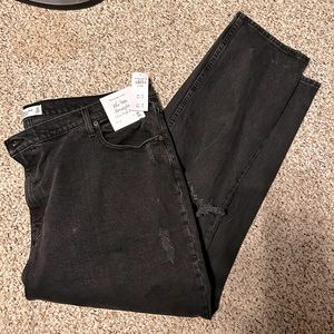 Abercrombie 90’s High Rise Straight Jean NWT!!